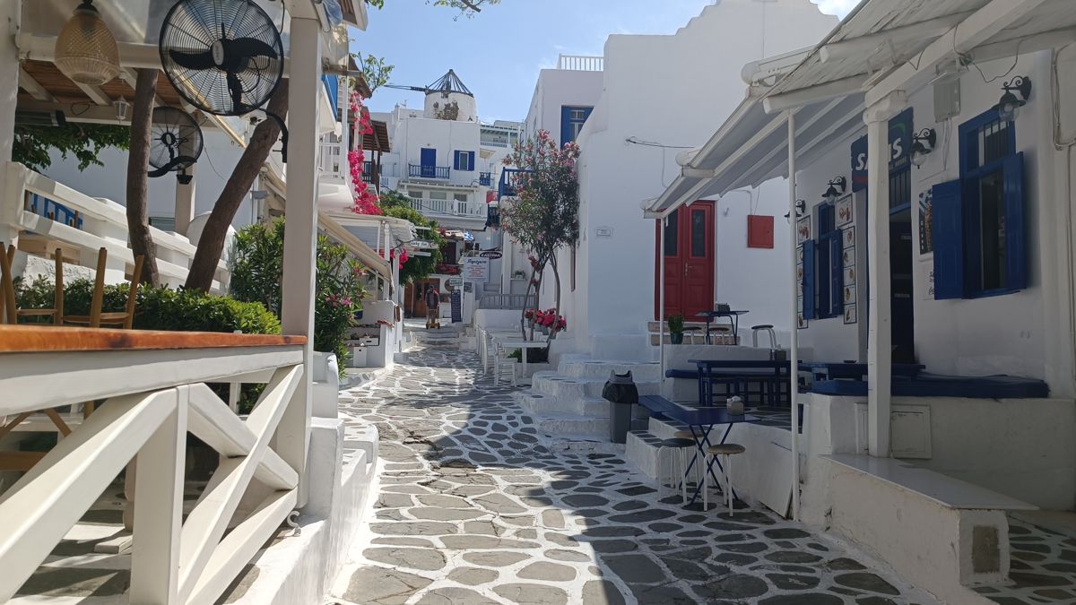 Το νησί της Μυκόνου 