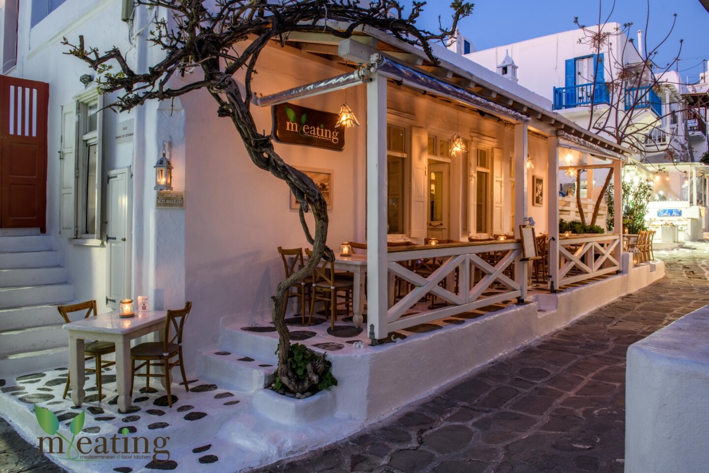 Εστιατόριο - Ελληνική κουζίνα - Μύκονος - M'eating